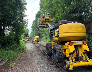 Road-rail plant and project support